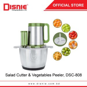 Disnie 8in1 DSC-808 Salad Cutter & Food Chopper With Fruits Peeler 3.5L
