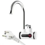 Instant Thankless Digital Electric Hot Water Tap For Any Wall Mount With Led Display