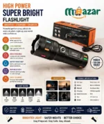 Sanford Super Bright Flashlight – Made in Japan 50,000mAh Light - Image 2